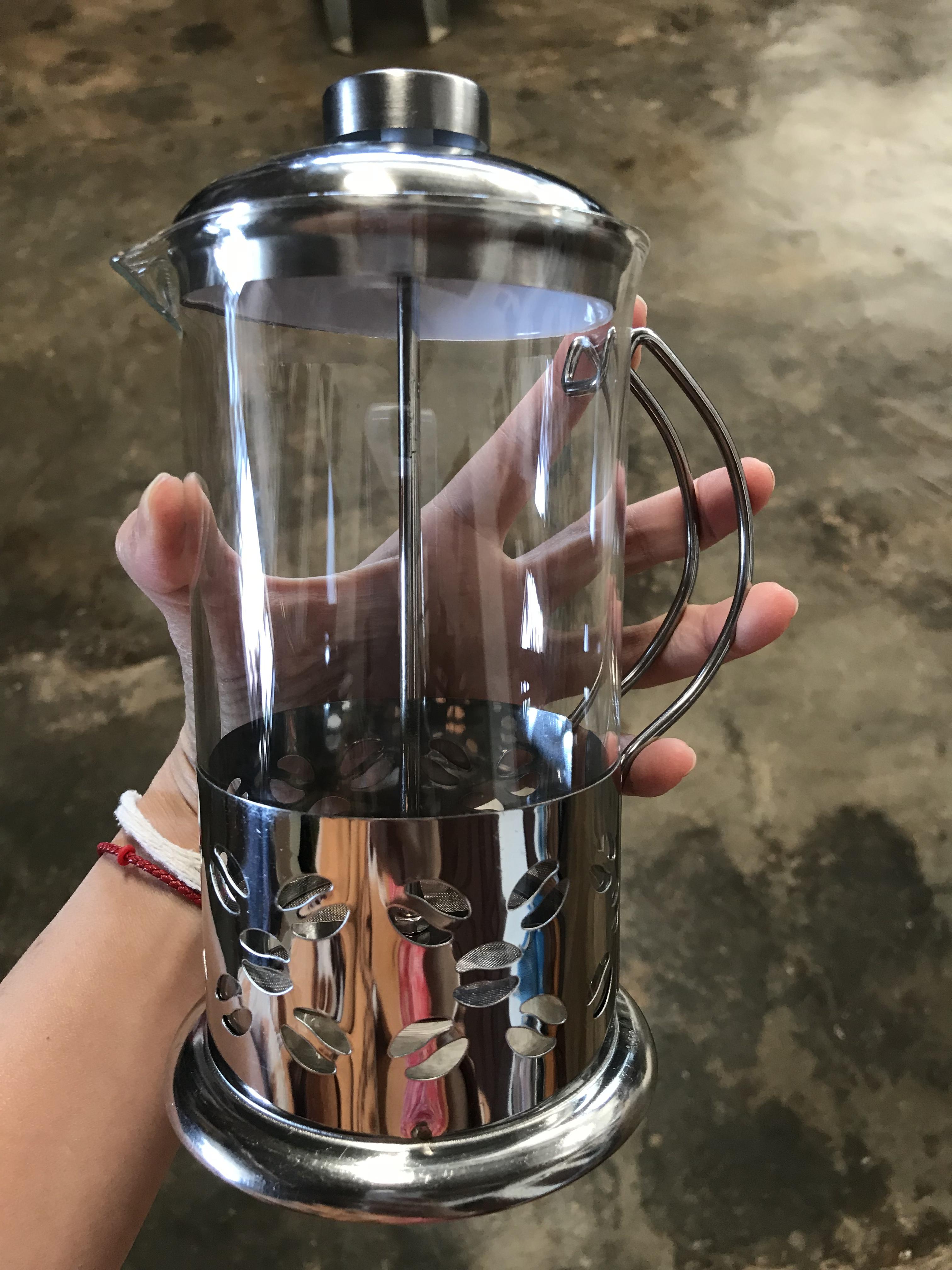 แก้วชงกาแฟ หรือ แก้วชงชา French Press 600ml.
