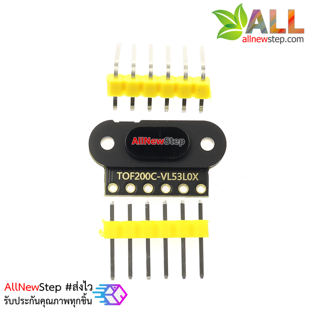 เซ็นเซอร์ TOF200C วัดระยะทางด้วยแสง Laser Ranging Sensor Module ToF Time-of-Flight Distance IIC output