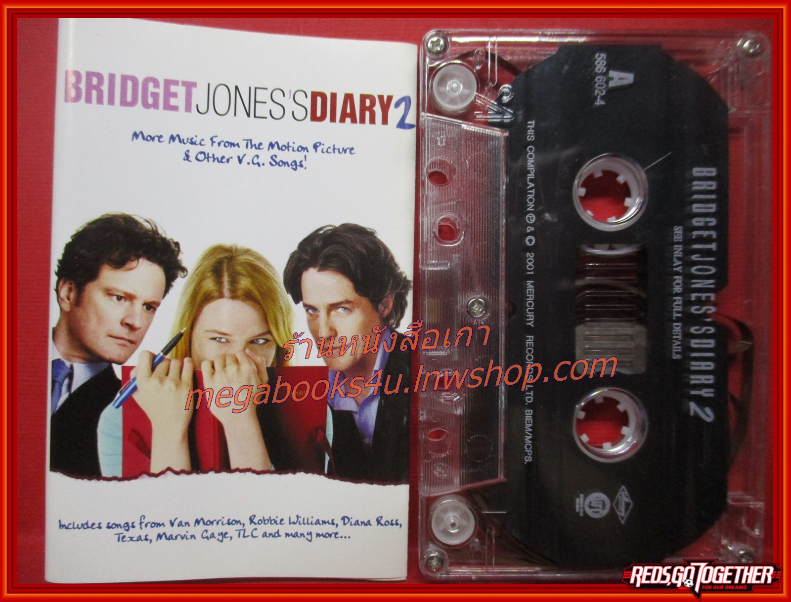 เทปเพลงสากล BRIDGET JONES อัลบั้ม DIARY 2