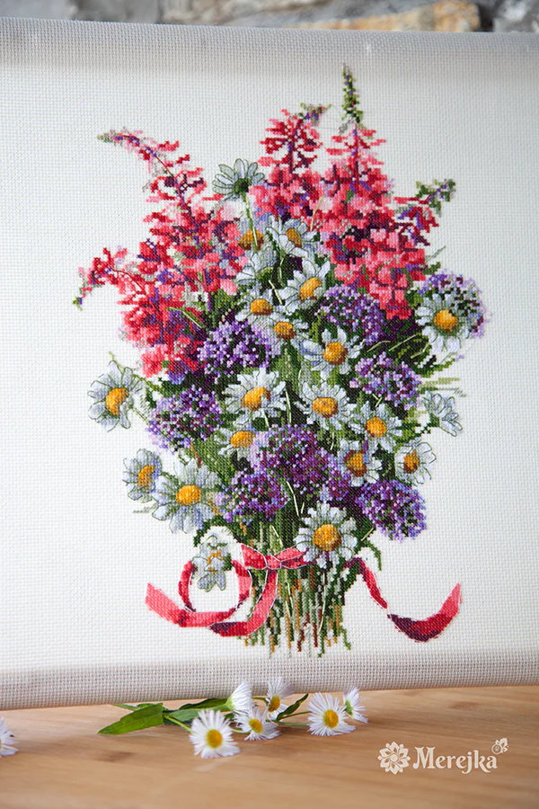 Merejka ชุดปักครอสติช The Field Bouquet