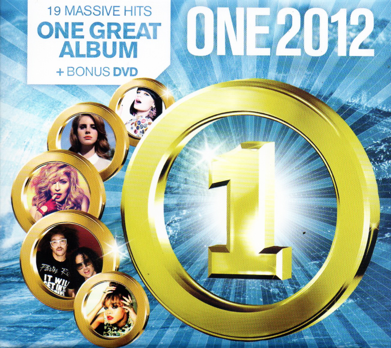 CD+DVD,One 2012 19 Massive Hits One Great Album (Various Artists)