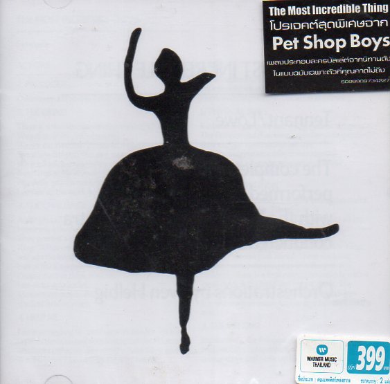 CD,Pet Shop Boys - The Most Incredible Thing Tennant love