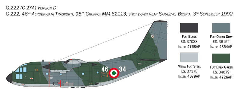 1/72 C-27J SPARTAN / G.222