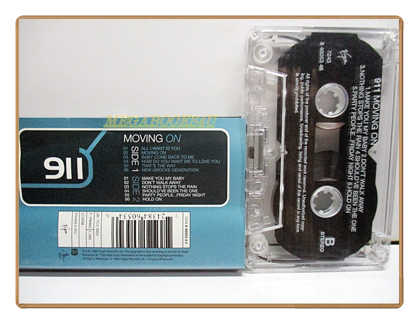 ขายเทปเพลงเก่า 911 / MOVING ON
