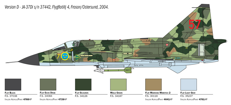 1/48 SAAB JA 37/AJ 37 VIGGEN