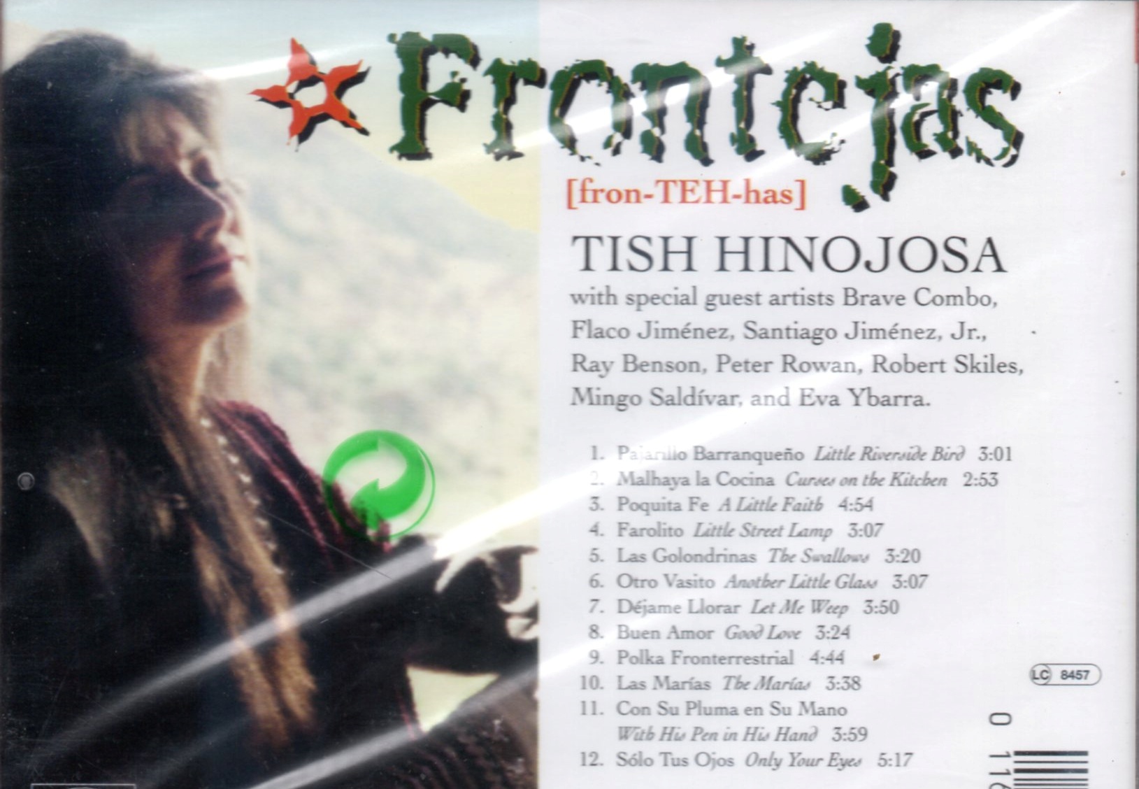 CD,Tish Hinojosa - Frontejas (1995)