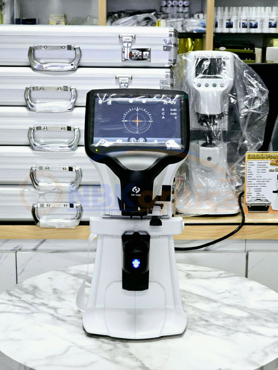 เครื่องเช็คเลนส์ออโต้ JD2600 D Print + UV ++