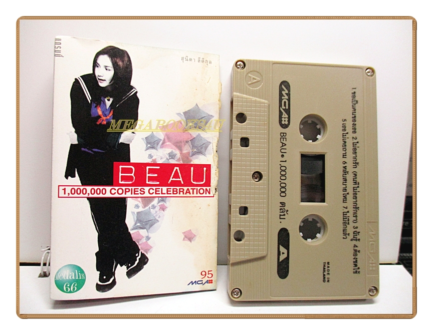 เทปเพลงไทยสากล สุนิตา ลีติกุล ชุด BEAU 1,000,000 COPIES CELEBRATION