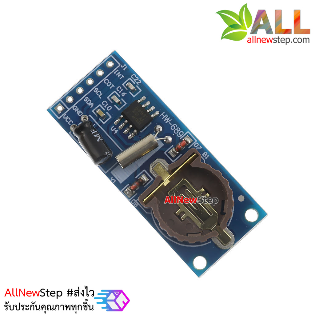โมดูลนาฬิกา PCF8563 PCF8563T Module Clock Module RTC Module พร้อมแบตเตอร์รี่