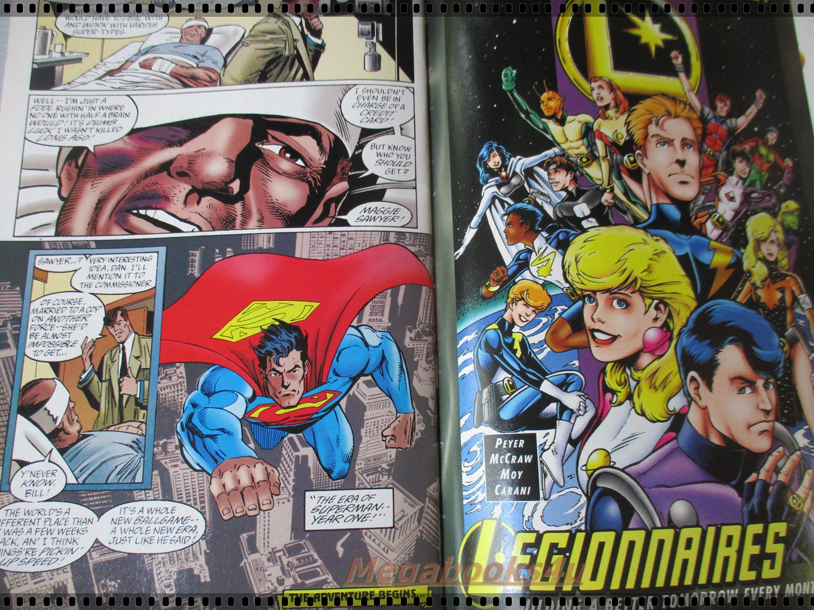 การ์ตูน DC comics การ์ตูนภาษาอังกฤษ ซุปเปอร์แมน SUPERMAN ฉบับที่ 007 ปี2538 ตอน TRUTH AND JUSTICE