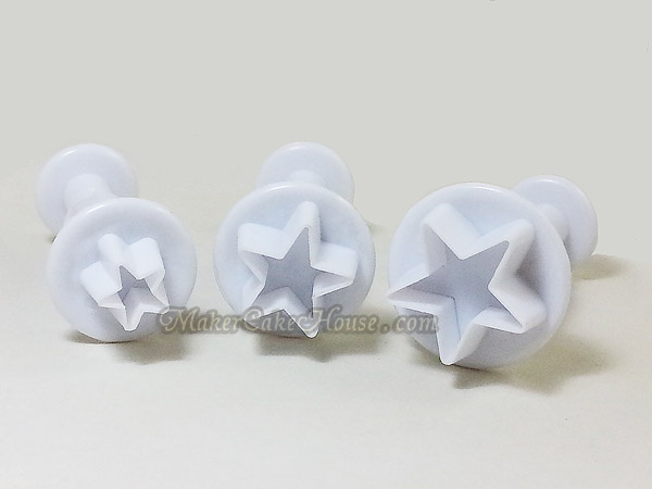 พิมพ์กดลายฟองดอง / พิมพ์กดกัมเพส รูปดาว