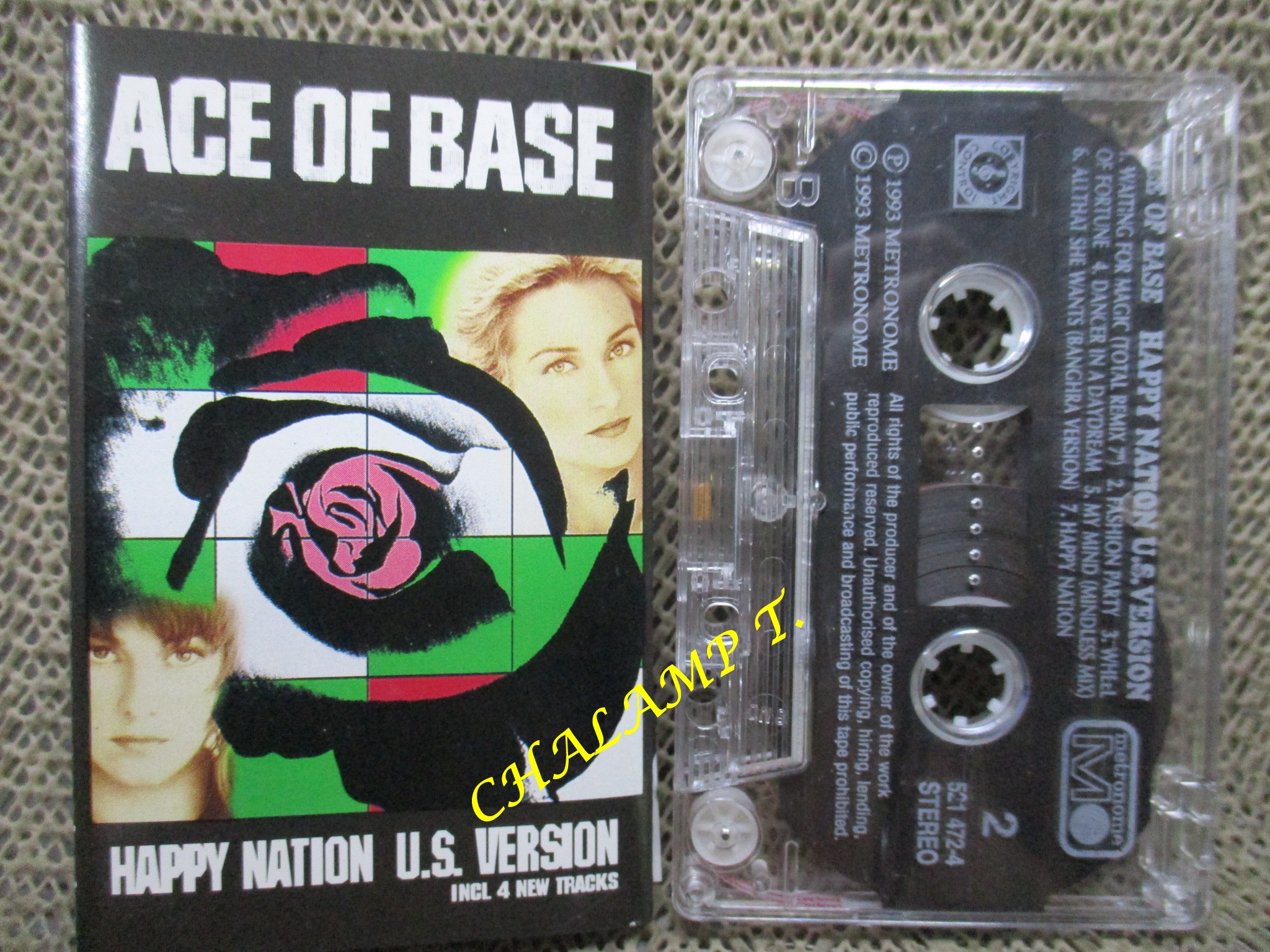 เทปเพลงสากล Ace of Base - Happy Nation
