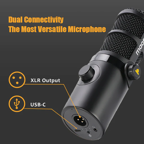 Maono - PD400X professional dynamic podcasting microphone