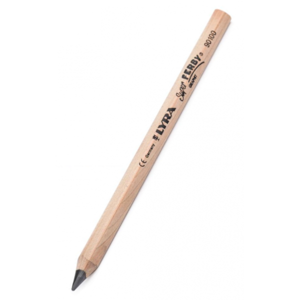 ดินสอสามเหลี่ยมสีดำ B จัมโบ้ SUPER FERBY แท่งยาว