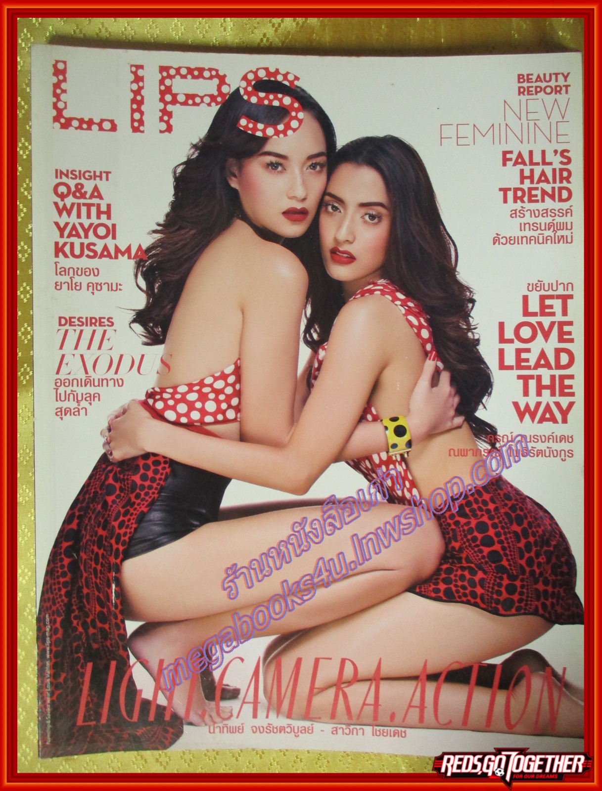 นิตยสารLIPS Vol13/23 ปี2555 ปก บี น้ำทิพย์ สาวิกา ไชยเดช