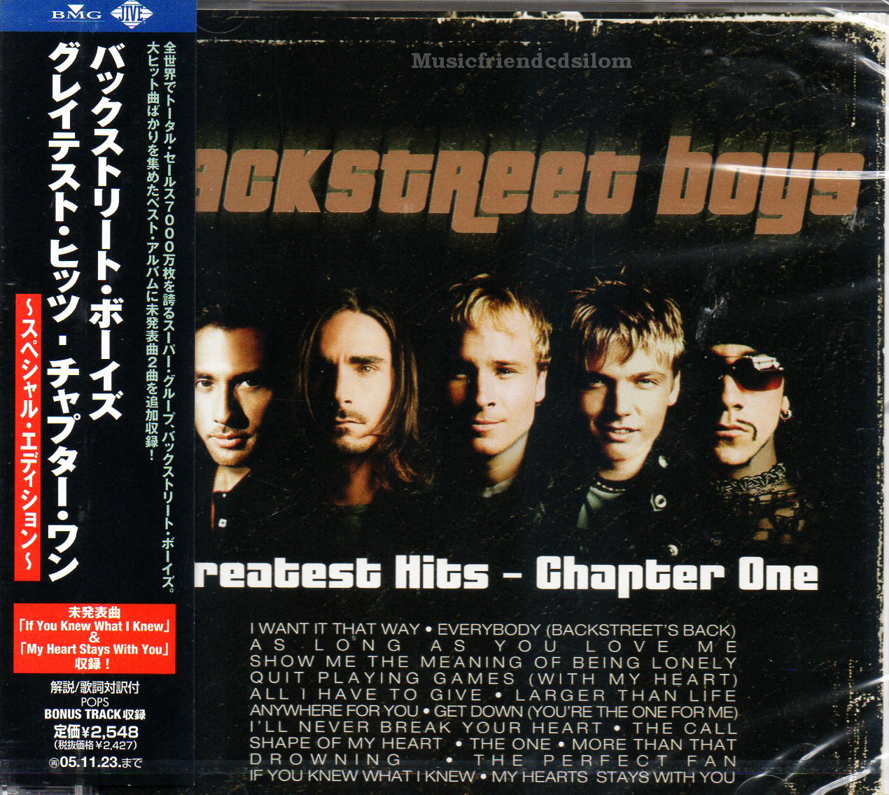 CD,Backstreet Boys - Greatest Hits Hits Chapter One (2004)(Japan)