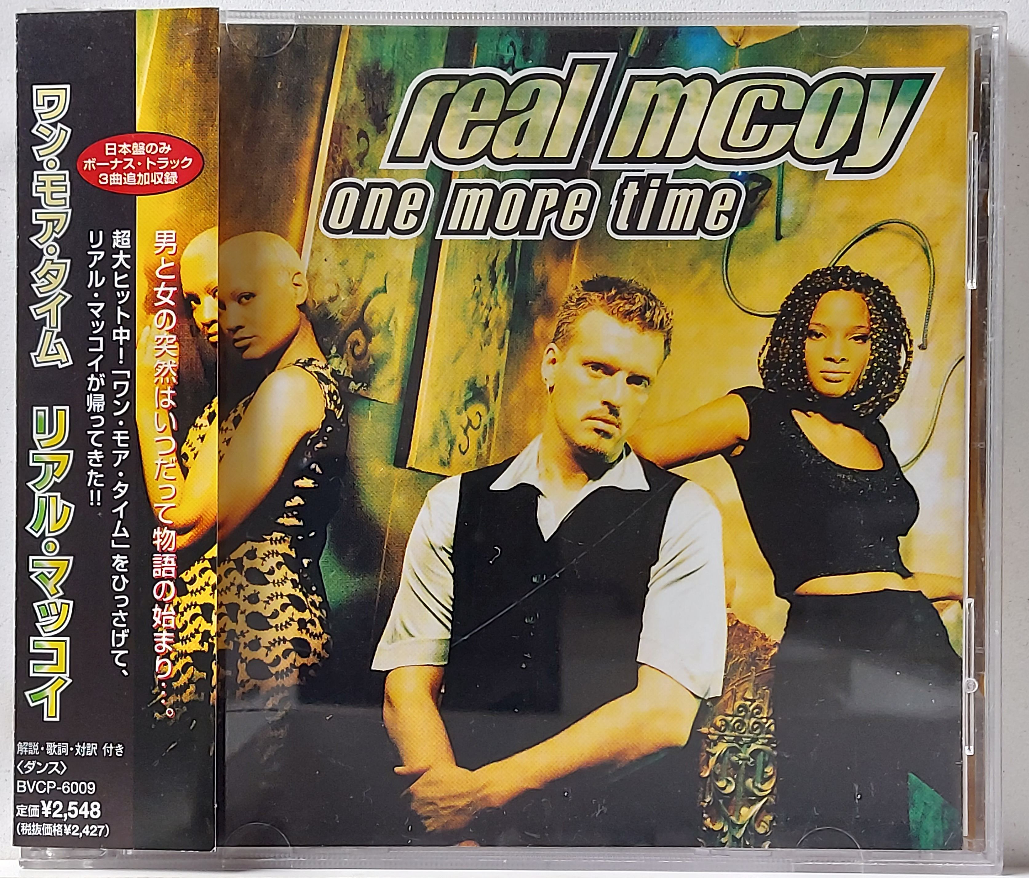 Used CD,Real McCoy - One More Time (A)(1997)(ปกJapan)(Dise HongKong)