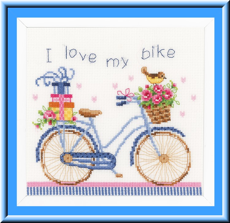 Vervaco ชุดปัก I Love My Bike