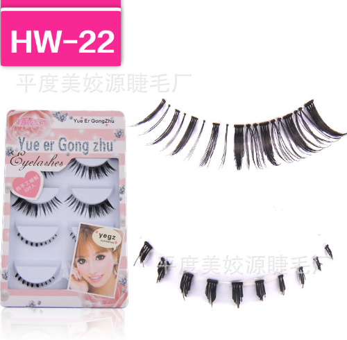 HW-22 ขนตาบน,ล่าง เอ็นใส (ราคาส่งนี้ ขั้นต่ำ 15 กล่องขึ้นไปเท่านั้น) คละเเบบได้