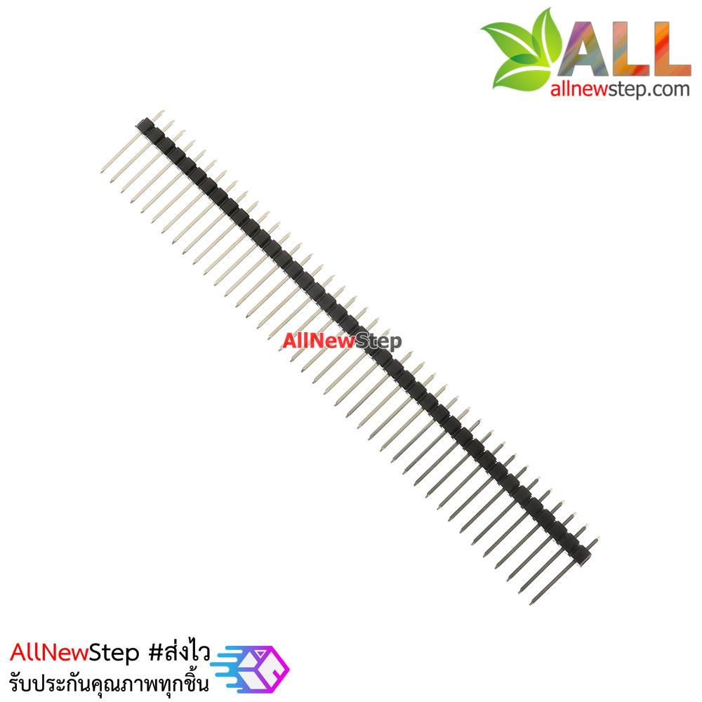 ก้างปลา 2.54mm แบบยาว 17mm 1x40pin long pin header 2.54mm 40p