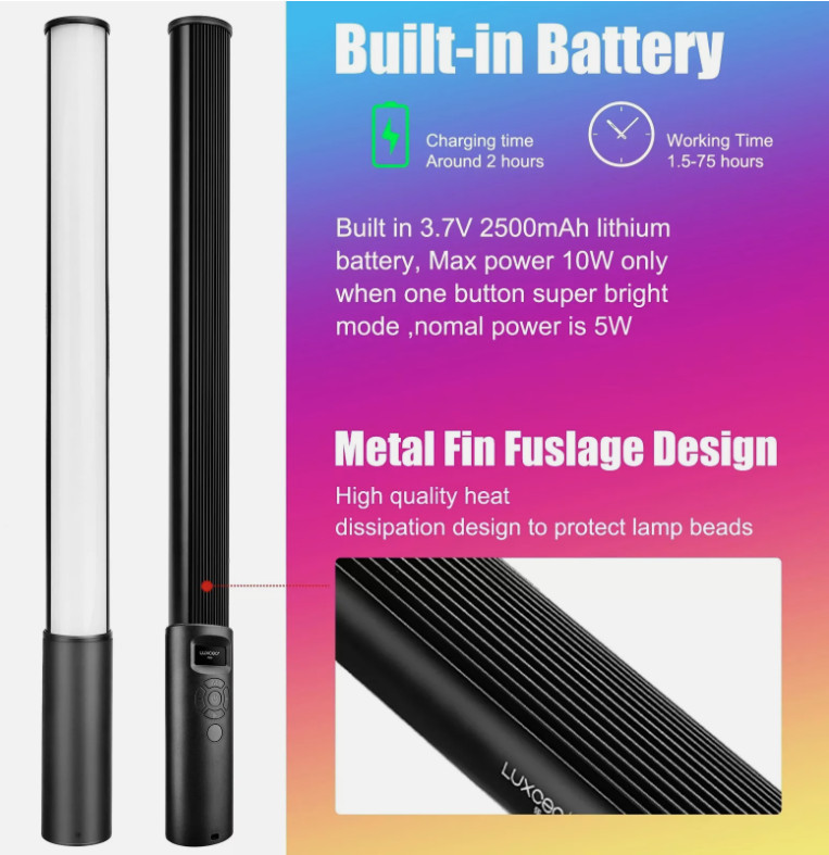 LUXCEO P400 Light Wand RGB