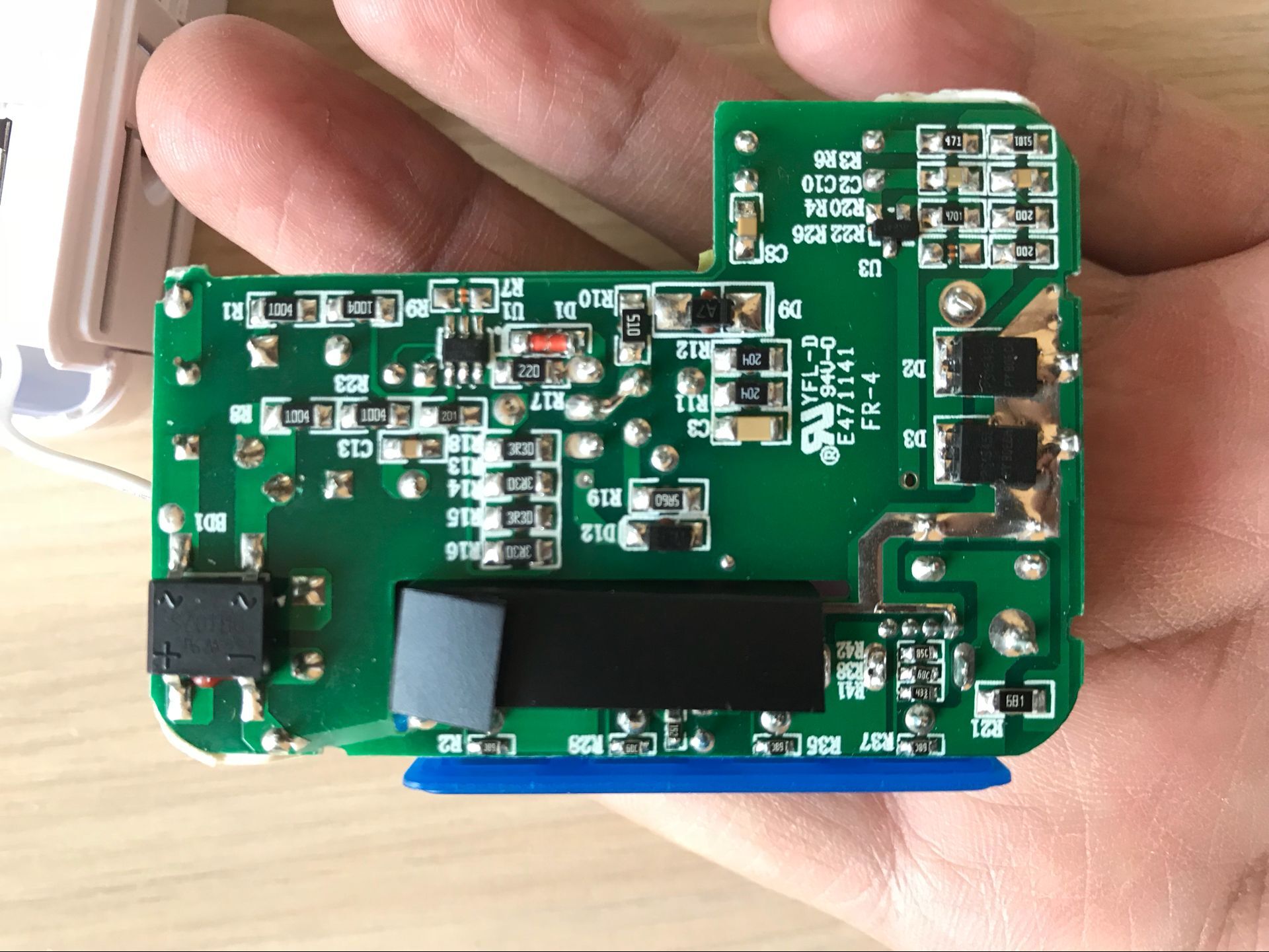 power supply adapter แหล่งจ่ายไฟแบบ USB 4 ช่อง จ่ายไฟ 5V 4A เต็ม