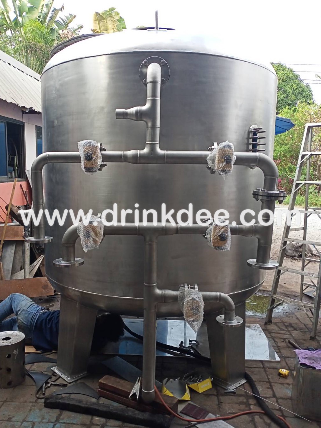 ถังกรองสแตนเลส 6-60 นิ้ว