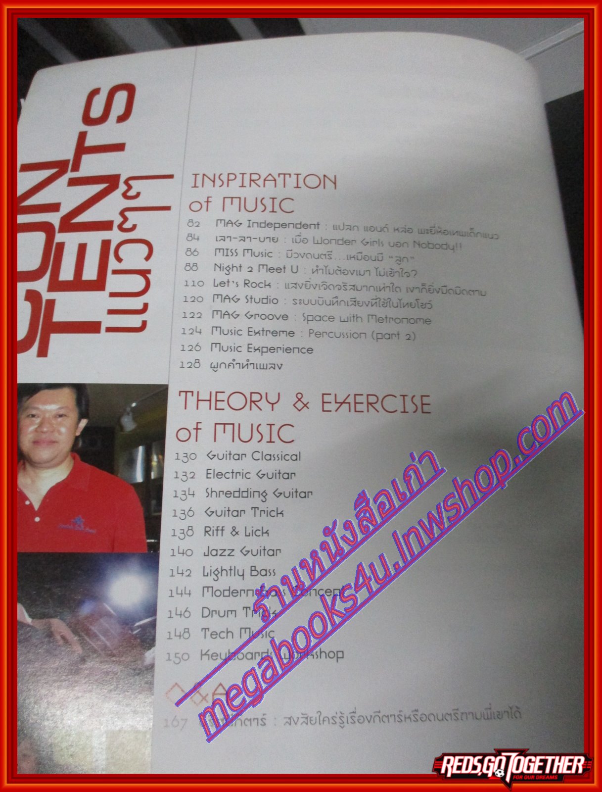 นิตยสารTHE GUITAR MAG เดอะ กีต้าร์แม็ค Vol.40 No.420 ปี2009 ปก วง SLUR