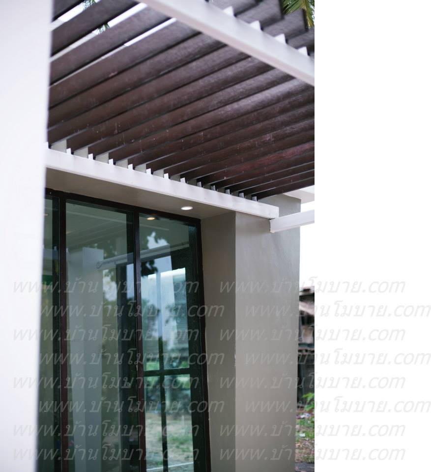 บ้านน็อคดาวน์ สไตล์ โมเดิร์น ขนาด 3.5x5.5 ม. (1 ห้องนอน 1 ห้องน้ำ 1ห้องโถง)