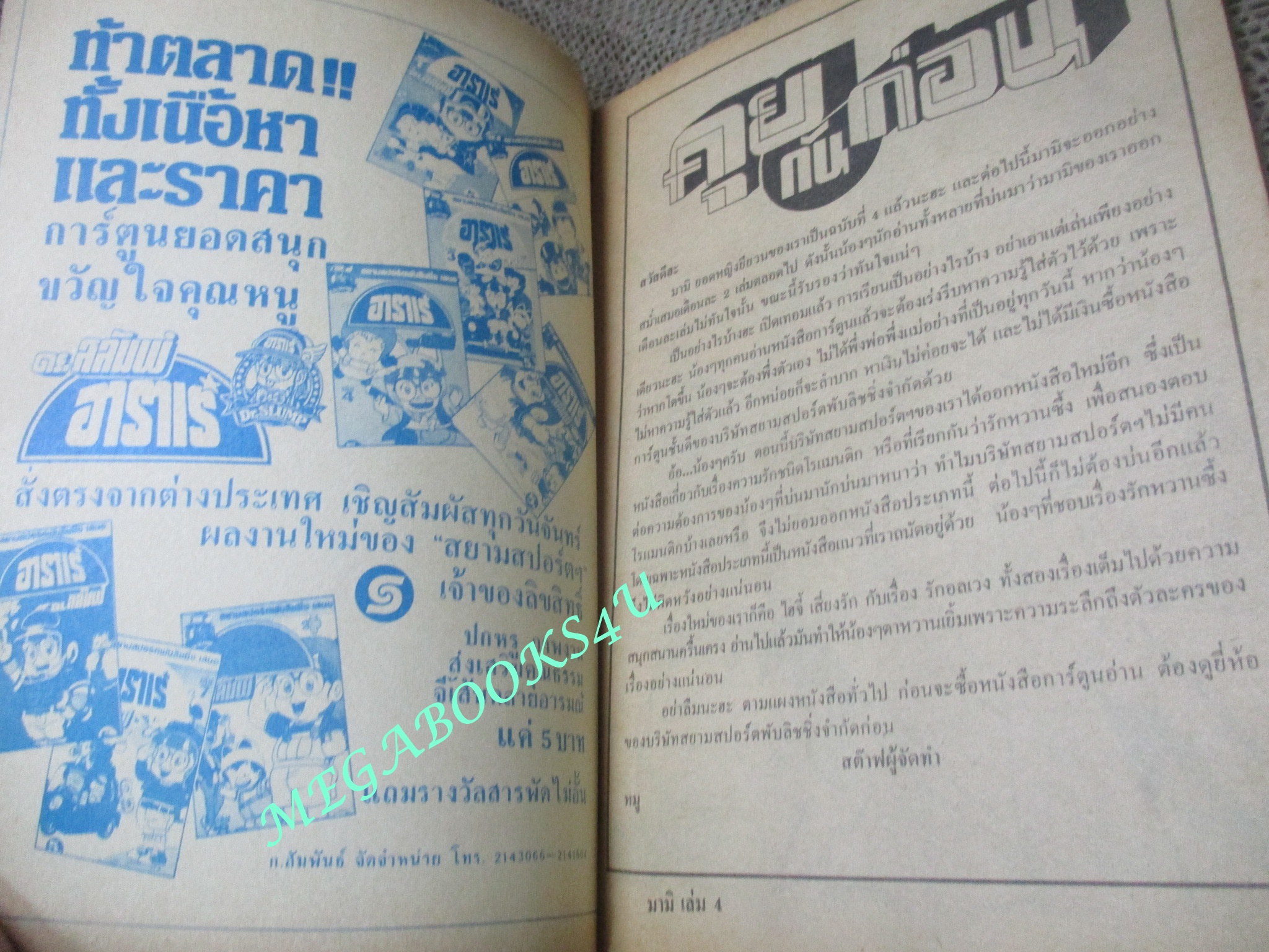 มามิยอดหญิงยียวน เล่ม4 / สยาม