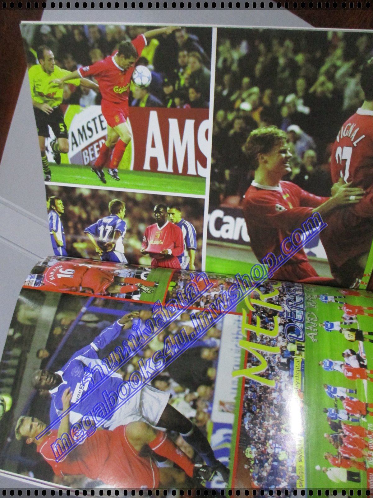 นิตยสารลิเวอร์พูลรายเดือน ฉบับที่75 ปี2544 มีโปสเตอร์ขนาดใหญ่