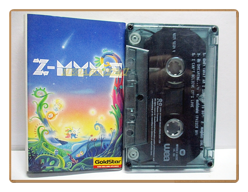 ขายเทปเพลงเก่า Z-MYX อัลบั้ม Z-MYX-E