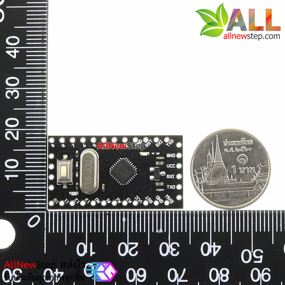 Pro mini ATMEGA328P 5V บอร์ด Arduino Compatible