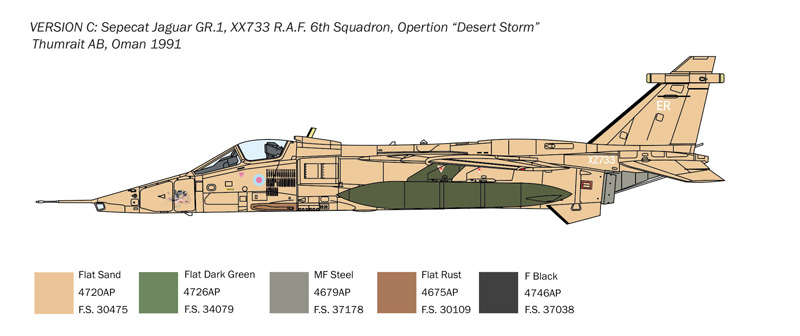 1/72 Jaguar GR.1/GR.3 RAF