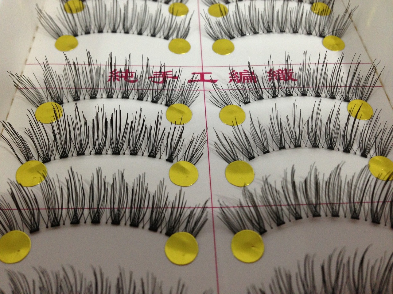 V-062 ขนตาเเกน(เอ็นใส)(ขายปลีก)