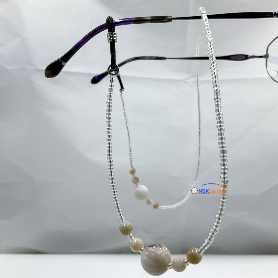 สายคล้องแว่นตาแฟชั่นใข่มุกทรงหรู