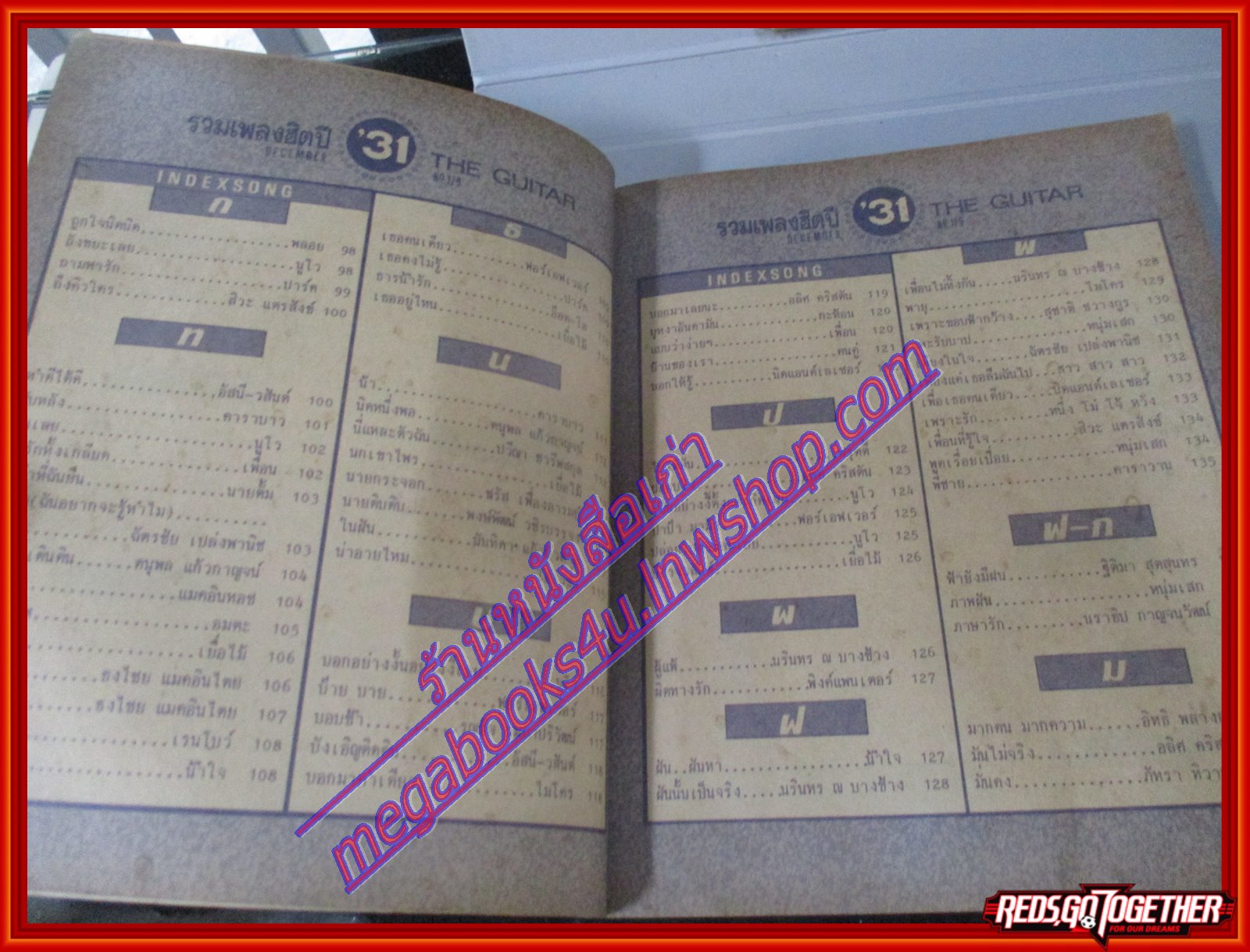 หนังสือเพลงพร้อมคอร์ดกีตาร์ เดอะกีต้าร์ THE GUITAR ฉบับที่179 ปี2531 มีภาพ วงคาราบาว