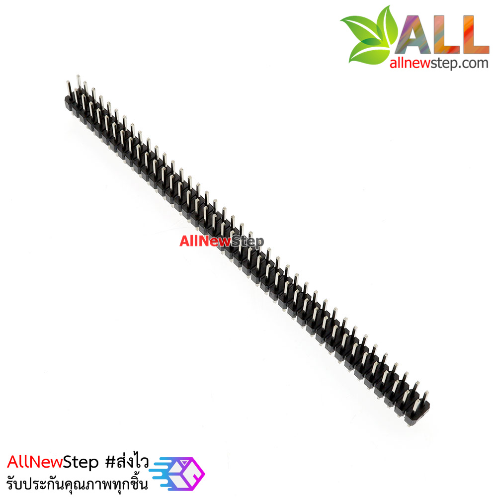 ก้างปลา แบบคู่ 2x40 ขา ระยะห่าง 2.54mm