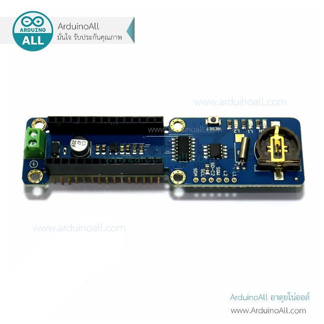 บอร์ด Data Logger nano Shield สำหรับ Arduino Nano sd card DS1307