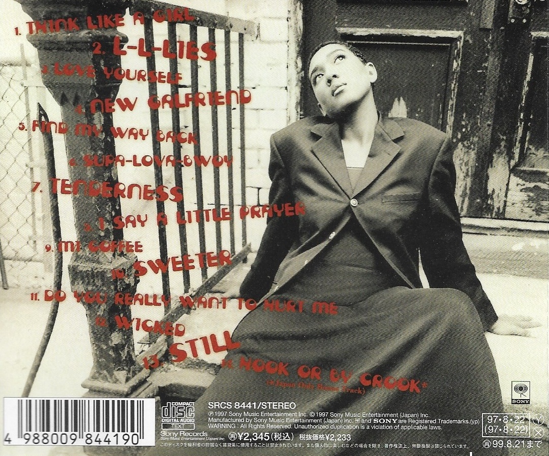 Used CD,Diana King - Think Like A Girl (B)(1997)(Japan)