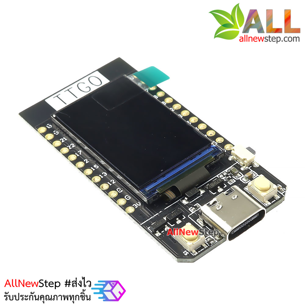 ESP32 พร้อมจอในตัว TTGO T-Display ESP32 WiFi Bluetooth module 1.14 inch LCD display development board