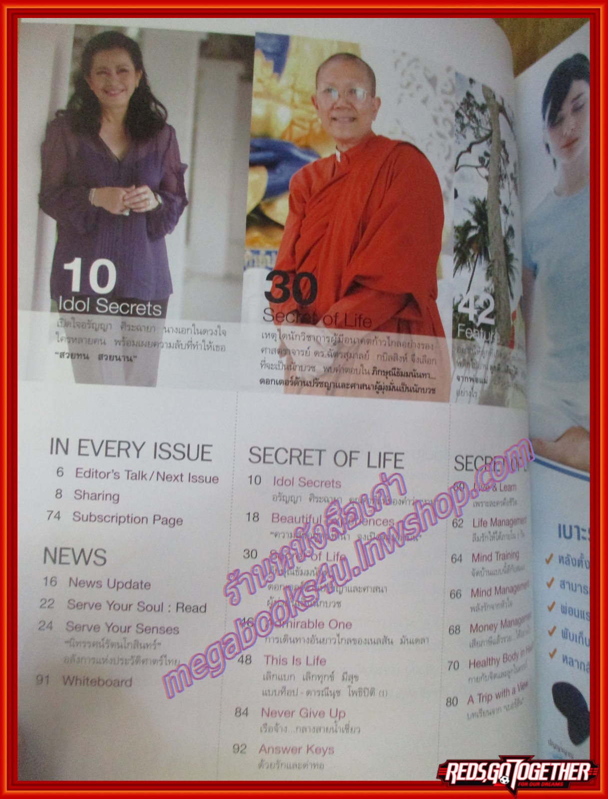 นิตยสารซีเคร็ต นิตยสารSECRET ฉบับที่040 กุมภาพันธ์ 2553 ปก อรัญญา นามวงศ์