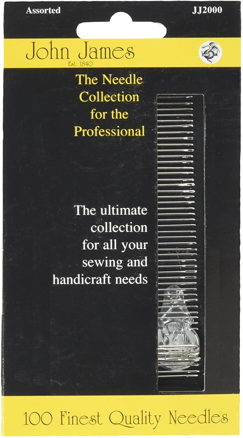 John James The needle collection for the professional ชุดเข็มสำหรับมือโปร (แพ็ค 100 เล่ม)