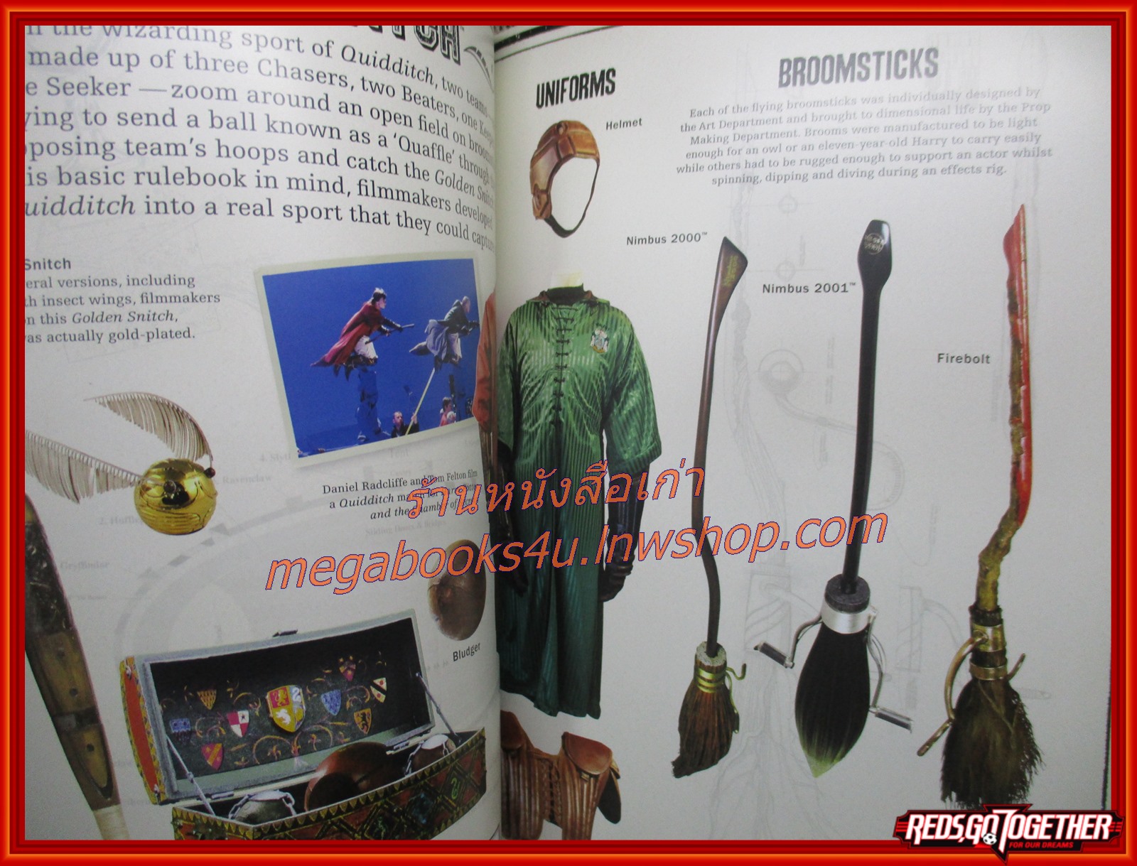 The Making of Harry Potter / Warner Bros. Studio Tour LONDON;THE OFFICIAL GUIDE เกร็ดข้อมูลเกี่ยวกับการสร้างภาพยนตร์แฮร์รี่ พอตเตอร์