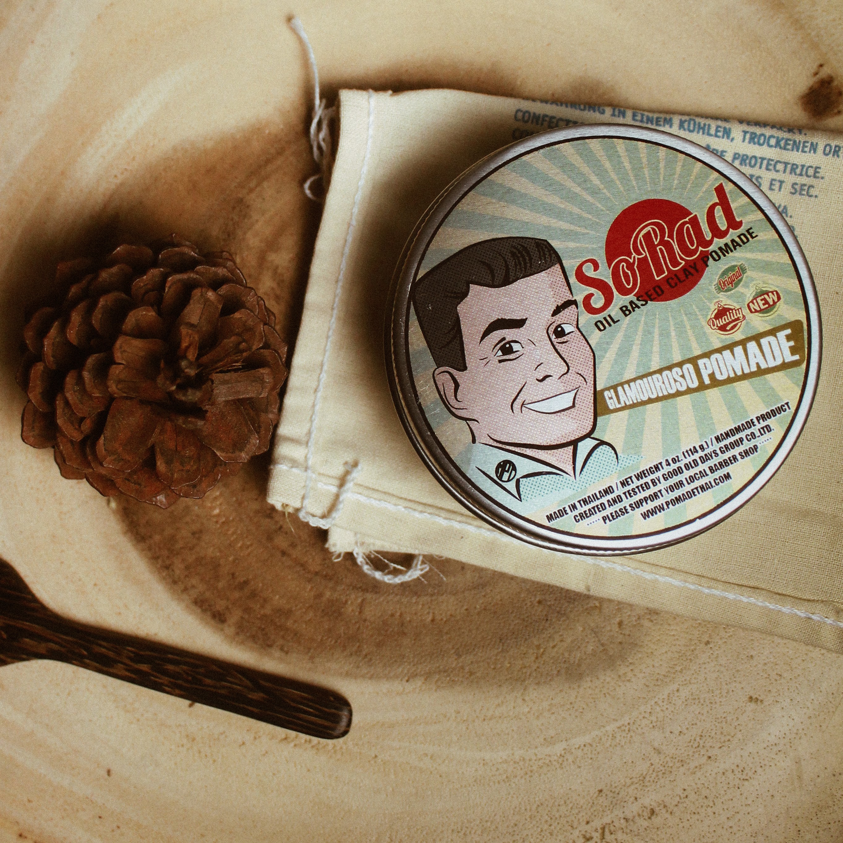 GLAMOUROSO "SO RAD" (Oil Based Clay - ล้างง่าย) ขนาด 4 oz.