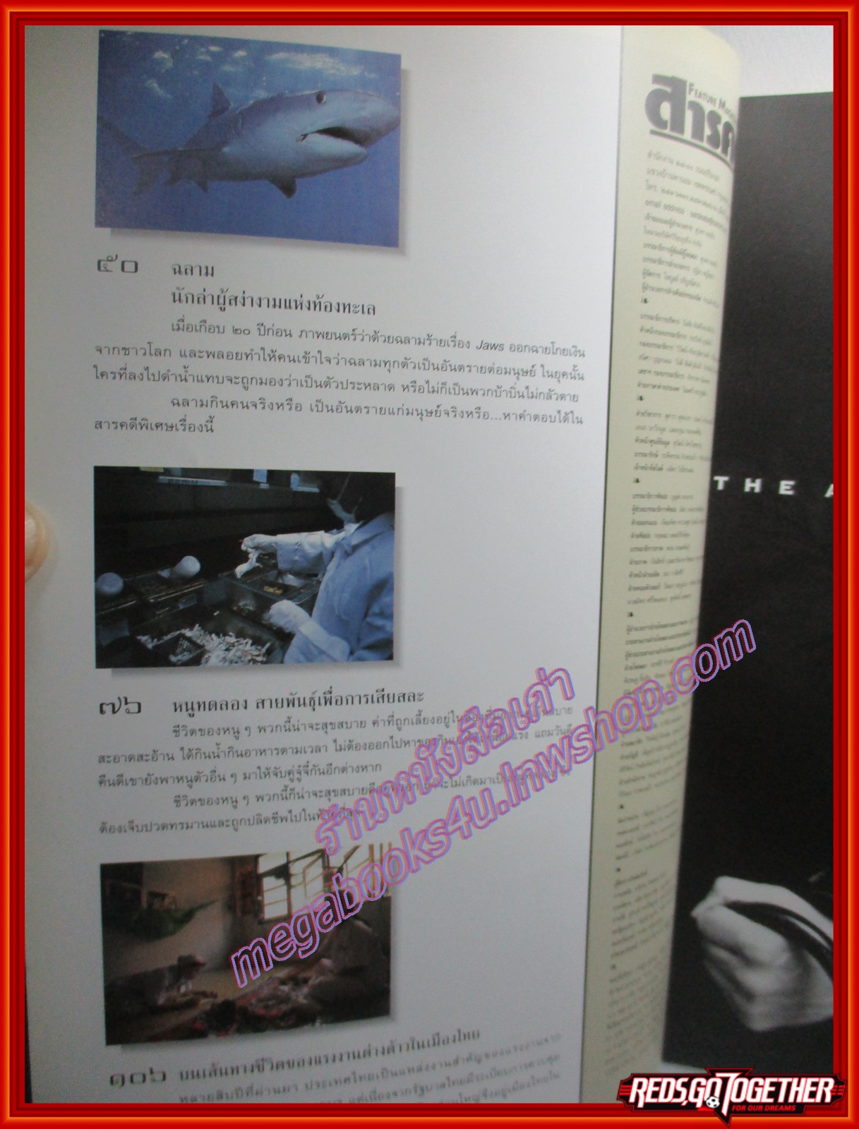 นิตยสารสารคดี ฉบับที่160 ปีที่14 2541 ฉลาม หนูทดลอง แรงงานต่างด้าว