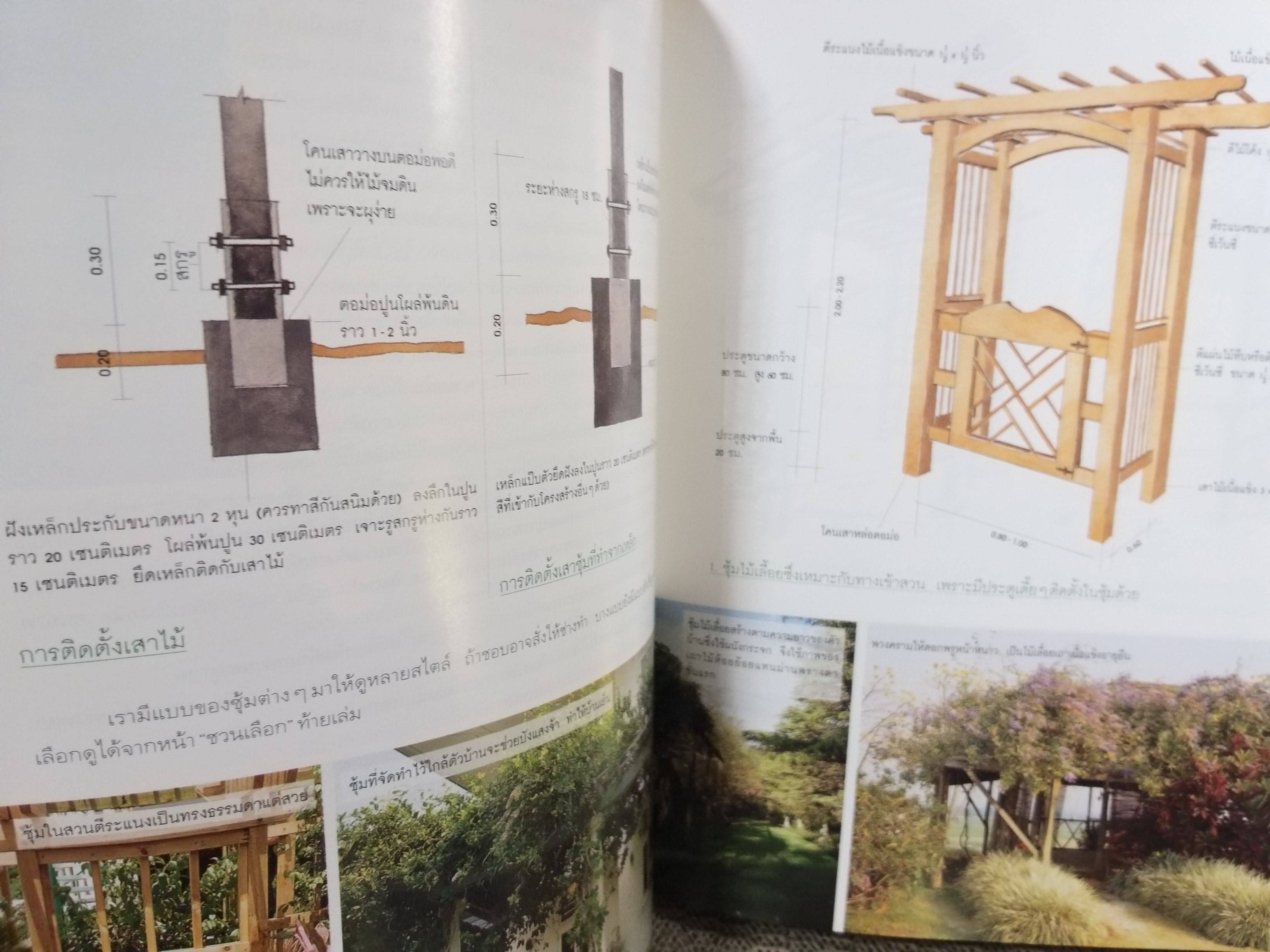 หนังสือ บ้านและสวน ฉบับ องค์ประกอบของสวน