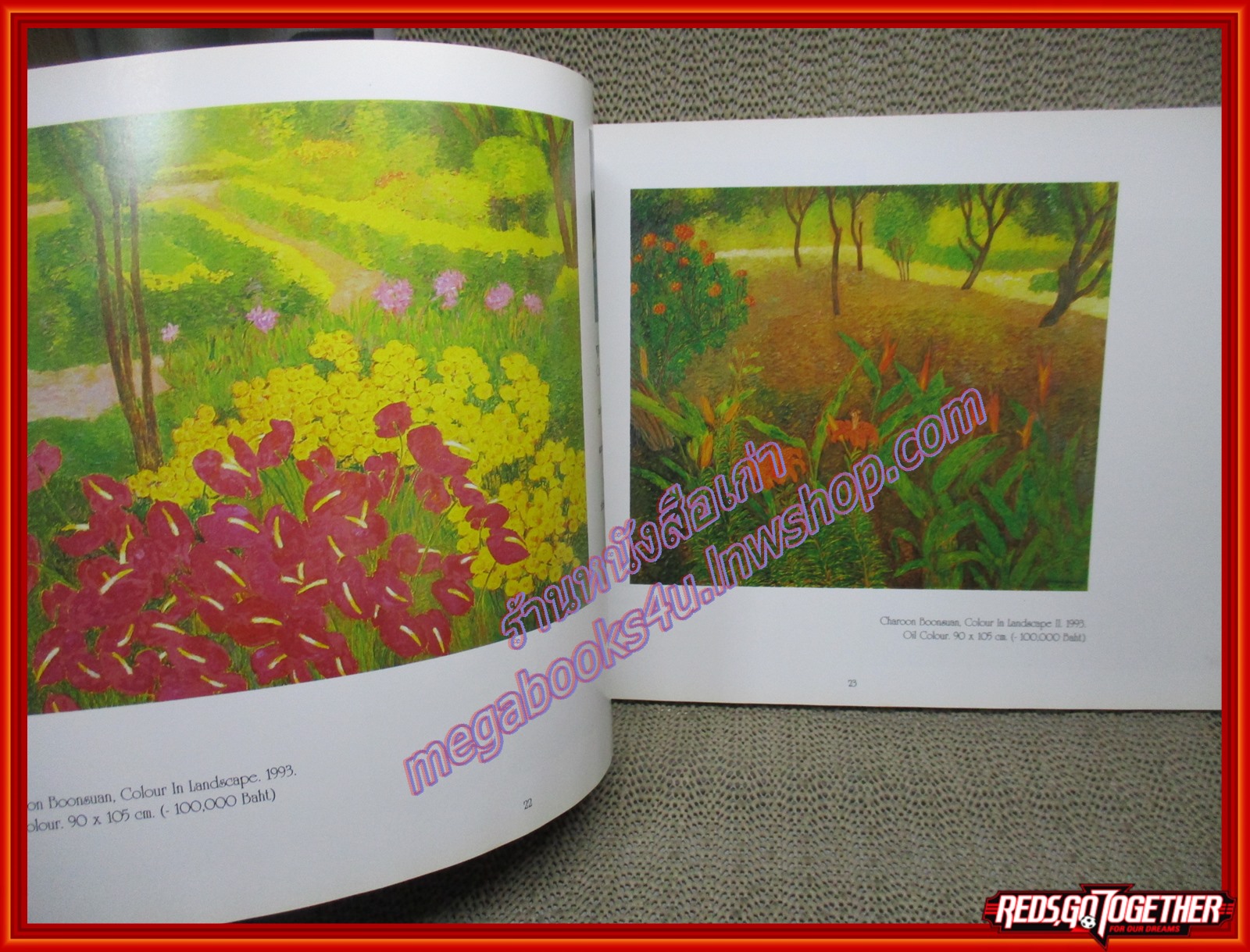 หนังสือ รวมภาพ ศิลปะแสดงออกเชิงธรรมชาติใหม่ นิทรรศการ ณ.โรงแรมแชงกรีล่า ปี2536 ส่งเสริมโดย จอห์นี่ วอคเกอร์ (สวิงวิสกี้)