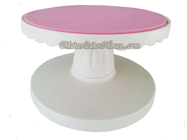 ฐานรองเค้ก สีชมพู