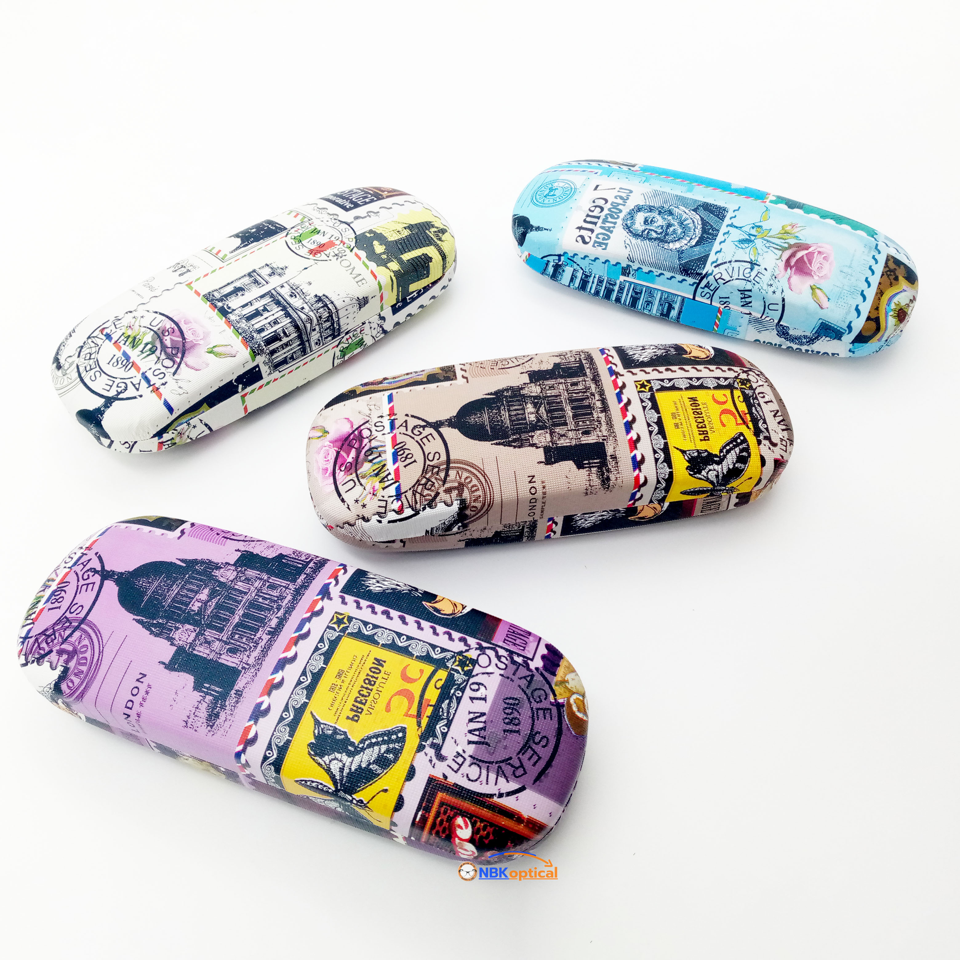 กล่องแว่นตาแฟชั่นลายอาร์ตติสสถานที่ท่อนเที่ยวอิตาลี(1แพ็ค10ใบ)